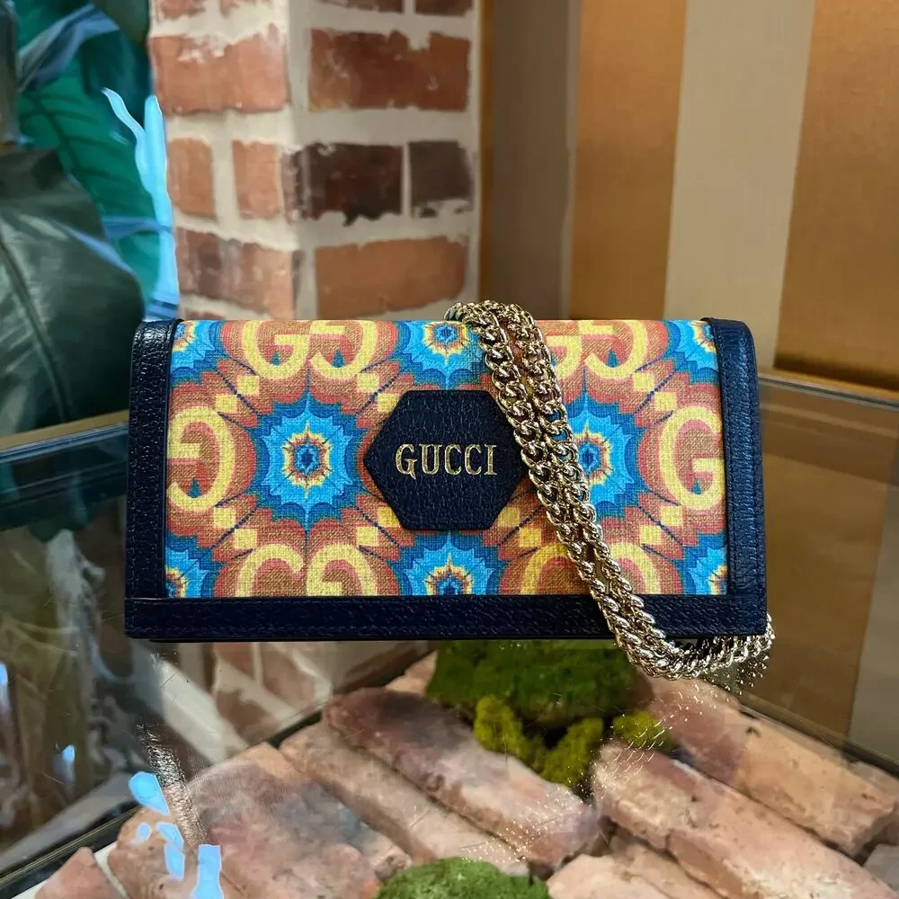 GUCCI 100 Centennial GG Kaleidoscope Wallet